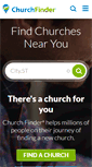 Mobile Screenshot of churchfinder.com